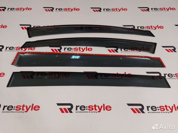 Ветровики Toyota Wish 10 03-08г Kanglong