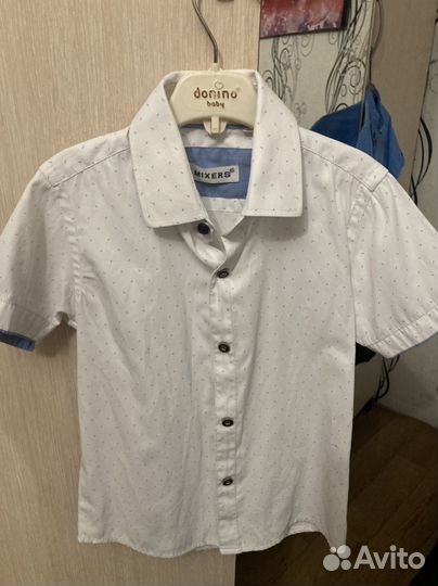 Костюм шорты и рубашка