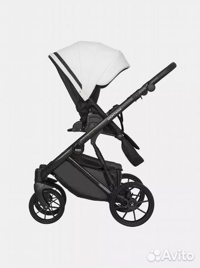 Коляска Riko Montana 3 в 1 Кожа White. Новые