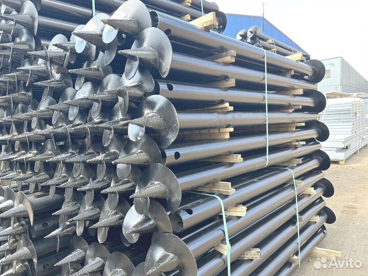 Фундамент на винтовых сваях