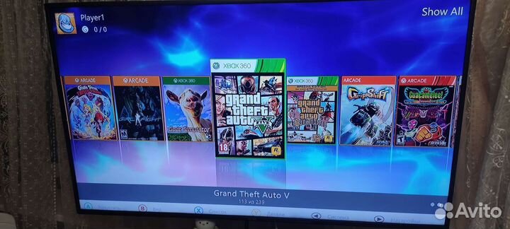 Xbox 360 Freeboot +более 270 игр в подарок