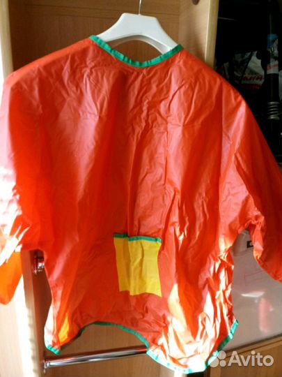 Накидка непромокаемая. для рисования, лепки, и дру