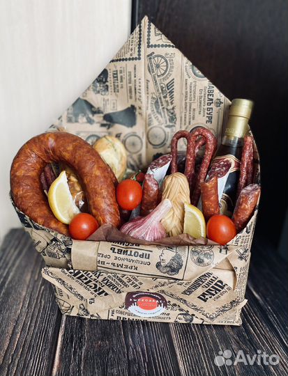 Съедобные букеты мужские/ фруктовые/ сырные