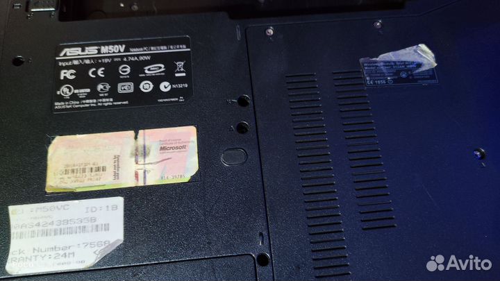 Ноутбук Asus M50V