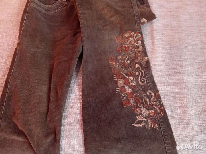 Брюки вельвет