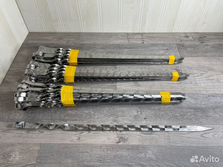 Ш20*65 Шампур для Люля Кебаб широкий 2 см