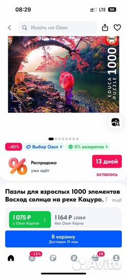 Пазлы 1000