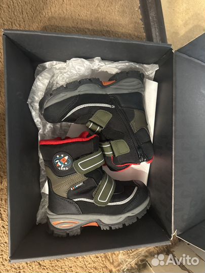 Ботинки зимние детские 28