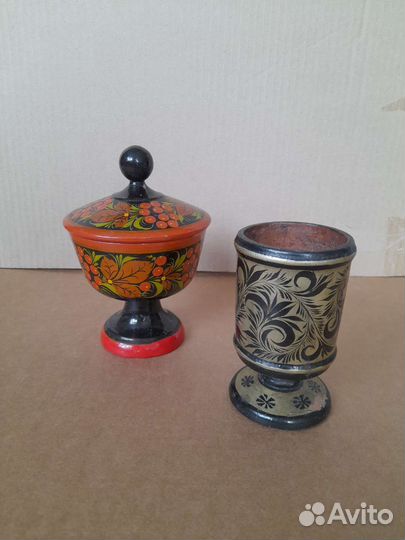 Посуда хохлома