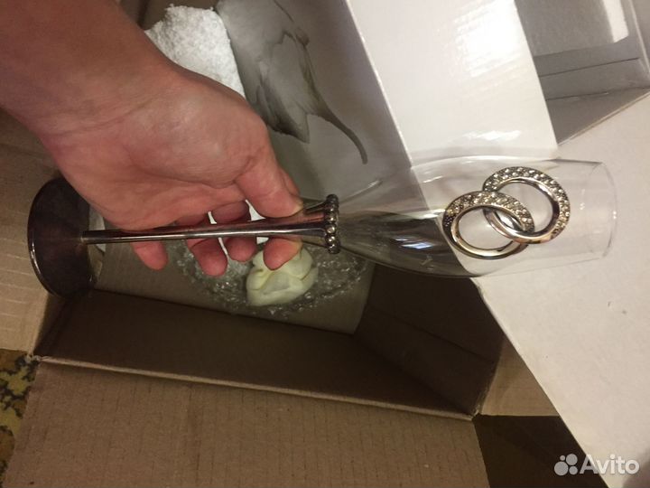 Свадебные фужеры