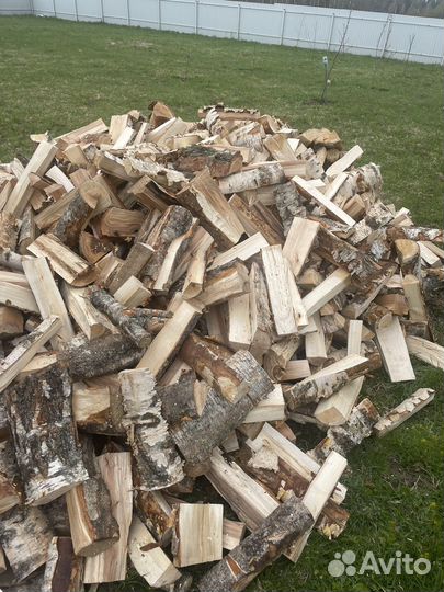 Дрова березовые колотые