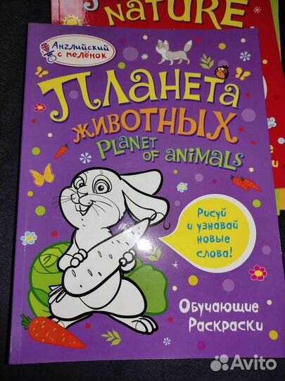 Английский с пелёнок (расскраски)