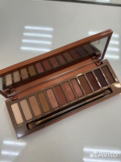 Палетка теней urban decay heat