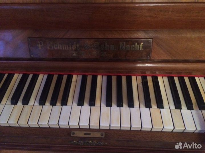 Немецкое фортепиано пианино антиквариат