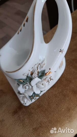 Подсвечник фарфор