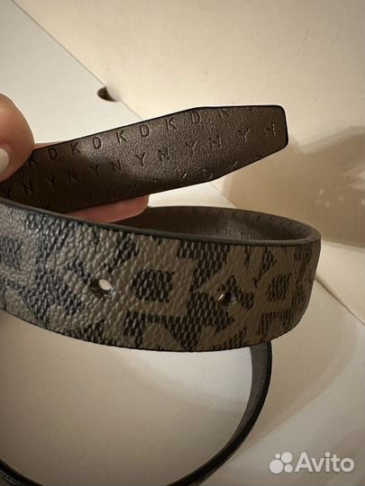 Двухсторонный ремень новый оригинал dkny