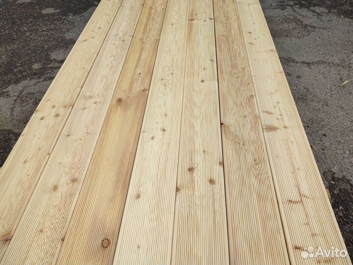 Террасная доска из лиственницы 28х140х3600 сорт ав