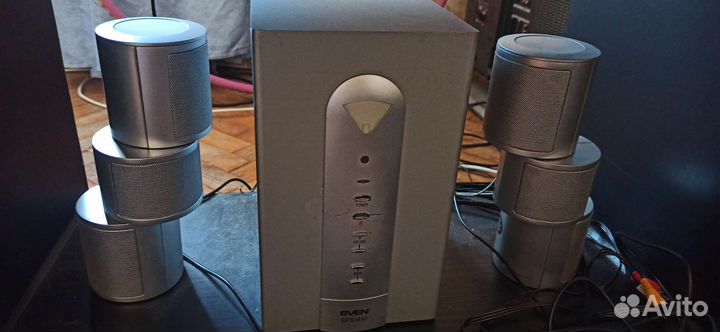 Колонки для компьютера sven 2.1