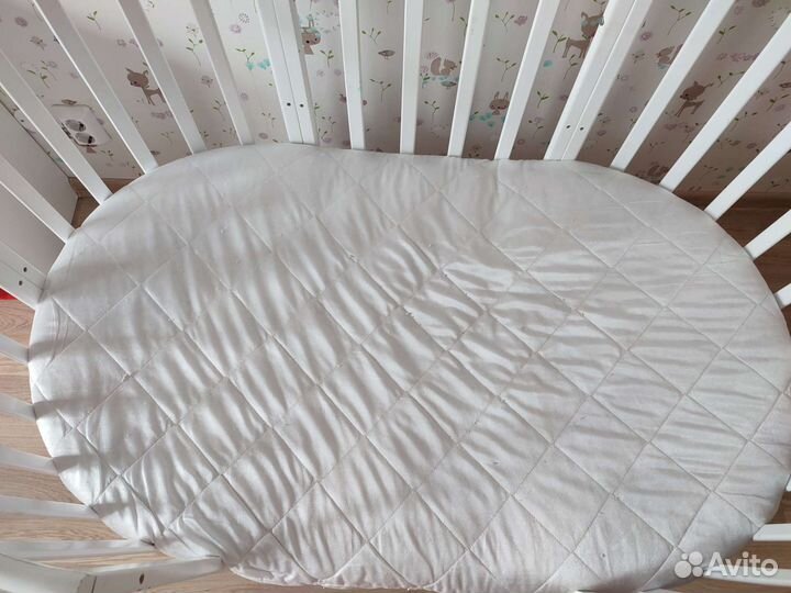 Кровать круглая овальная