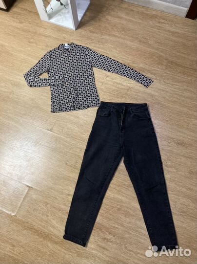 Джинсы и водолазка