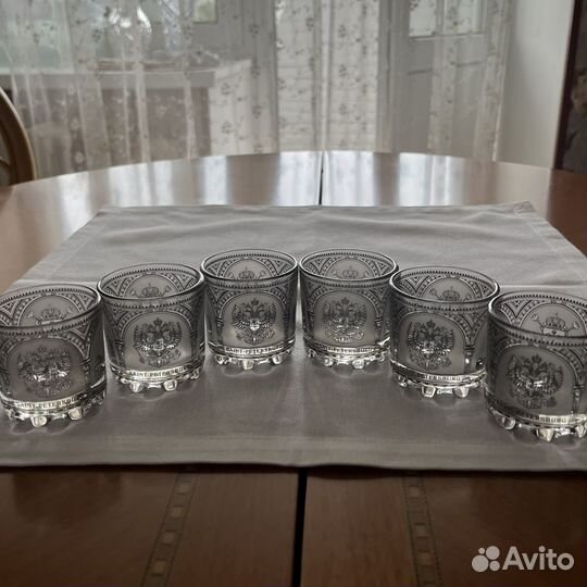 Набор 6 рюмок Санкт-Петербург стопки