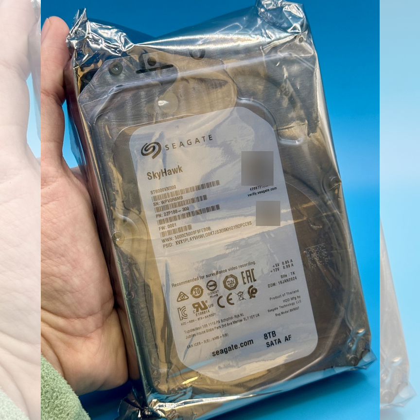 [ST8000VX009] 8тб Seagate Skyhawk