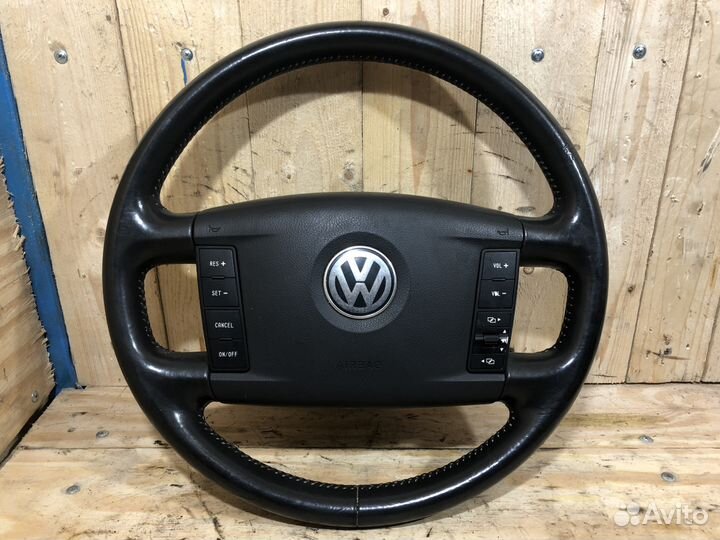 Руль кожаный Volkswagen Touareg Арт. 120054