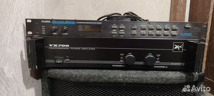 Behringer Eurorack mx 802, alesis Quadraverb