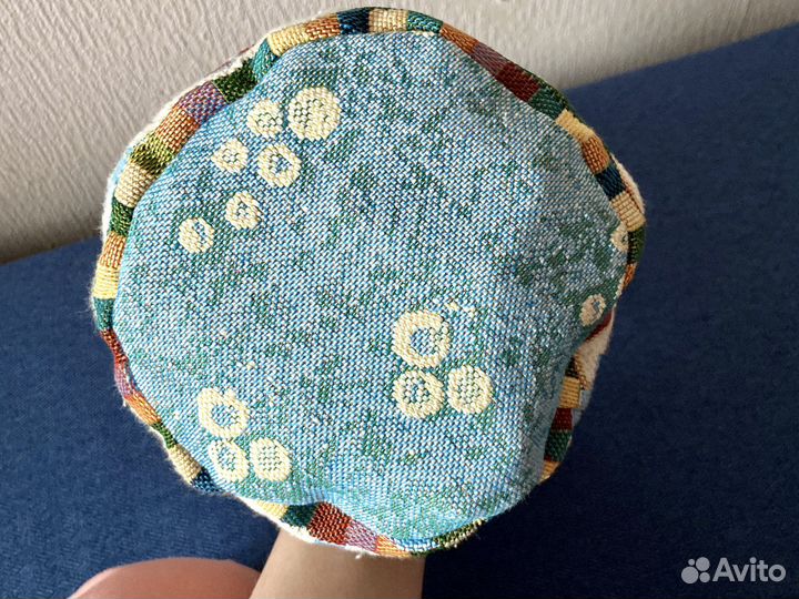 Мешочек для новогодних подарков из гобелена