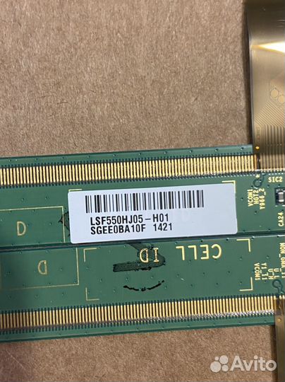 Samsung ue55h6200ak планки матрицы