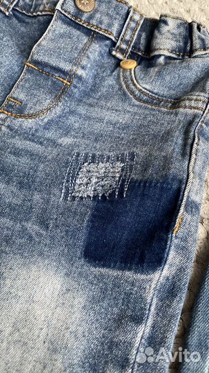 Костюм для мальчика 110 джинсовый