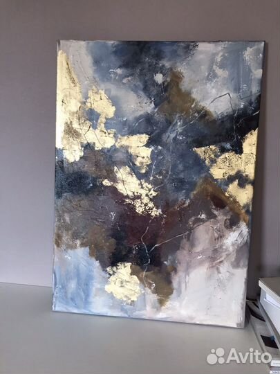 Картина с золотом