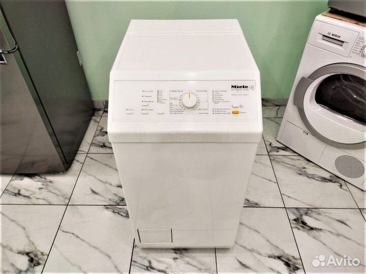 Машина с вертикальной загрузкой бу Miele. Гарантия