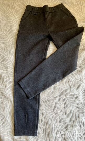 Брюки школьные для девочки тёплые и лёгкие