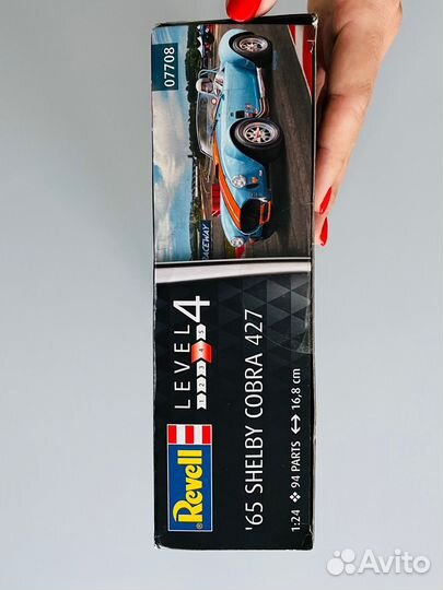 Сборная модель Shelby Cobra 1:24