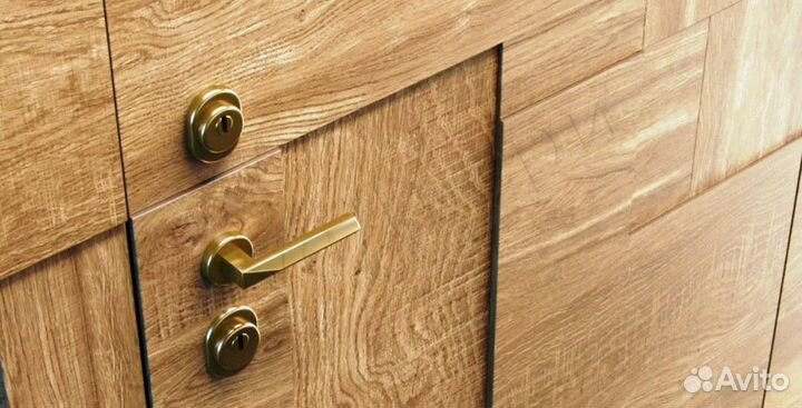 Трехконтурная металлическая дверь панель 3Д