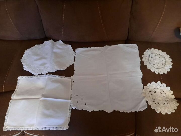 Салфетки, ручная работа