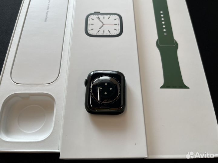 Смарт-часы Apple Watch S7 GPS 45mm Green Al/Clover