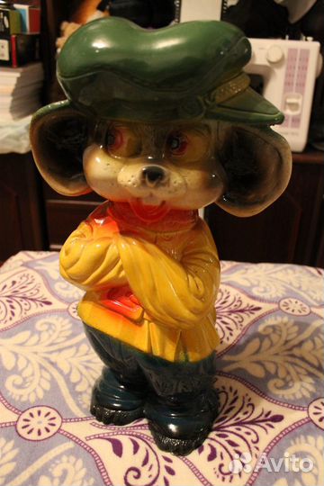 Копилка мышонок керамическая