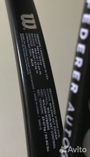 Wilson Pro Staff 97 Autograph 340