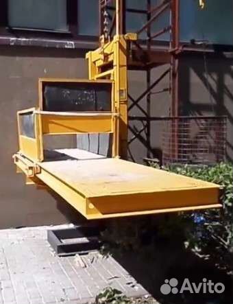 Аренда строительного мачтового подъемника