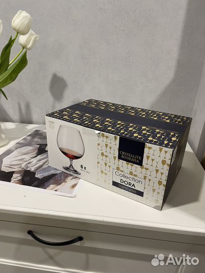 Набор бокалов под коньяк