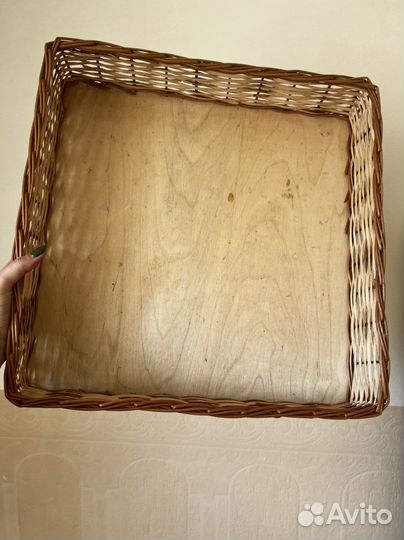 Корзина плетёная