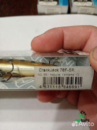 Воблеры Pontoon 21 Crackjack 78F-SR (9,6г)