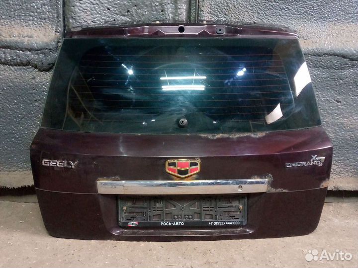 Крышка дверь багажника Geely Emgrand x7