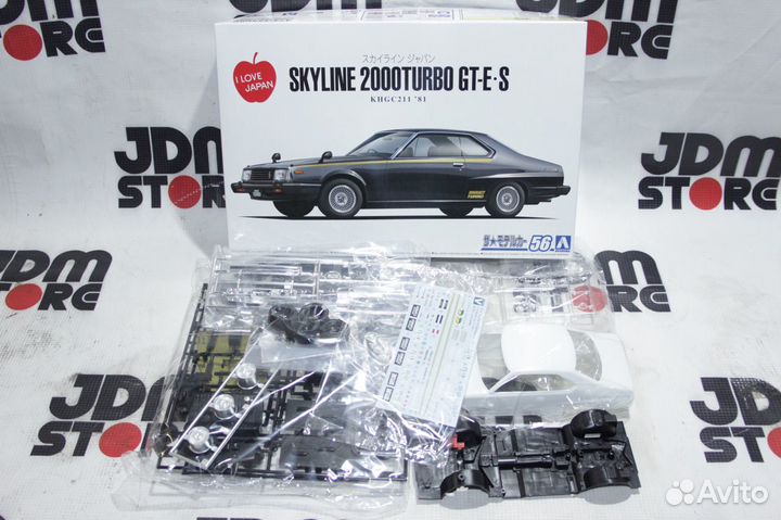 Сборная модель Nissan Skyline HT 2000 Turbo khgc21