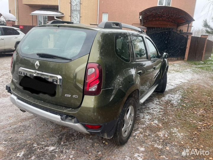 Renault Duster 1.5 МТ, 2017, битый, 80 000 км