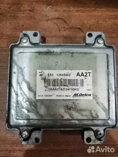Эбу chevrolet Aveo T300 1.6