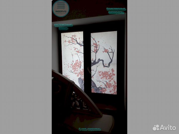 Пошив римских штор