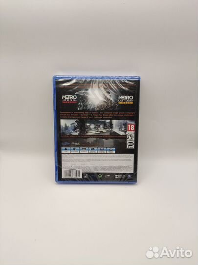 Игра Метро 2033 Redux(Возвращение) ps4, ps5.новый